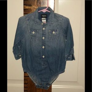 OshKosh B’Gosh Denim Onesie